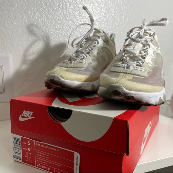 Nike Element React 87 Sail Light Bone - Picture 11 of 13